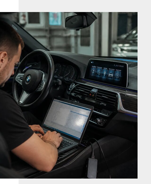 Русификация мультимедиа BMW для авто под ключ в Новосибирске