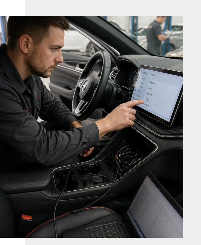 Профессиональная русификация BYD SONG Plus в Новосибирске