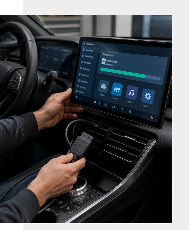 Установка приложений BYD для автомобиля под ключ в Новосибирске