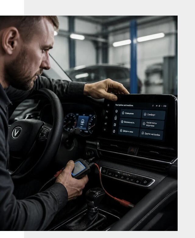Русификация Changan CS55 и мультимедиа под ключ в Новосибирске