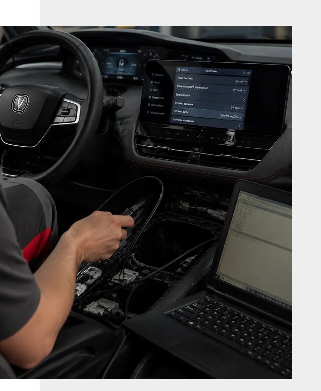 Русификация автомобиля Changan UNI-K под ключ в Новосибирске