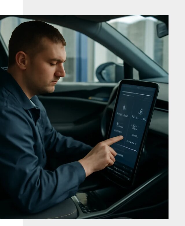 Русификация мультимедиа и приборной панели Deepal SL03 в Новосибирске