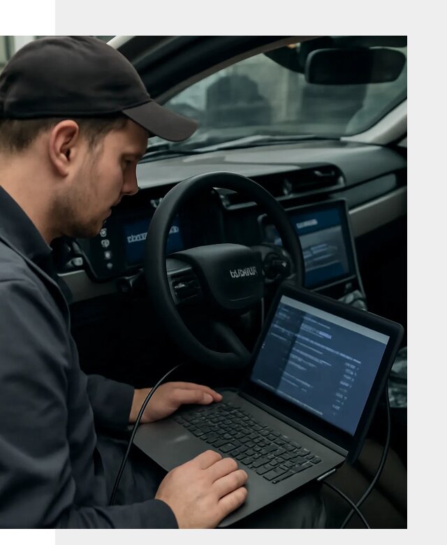 Профессиональная русификация автомобилей Lynk Co в Новосибирске