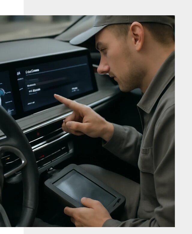 Русификация приборной панели автомобиля Voyah в Новосибирске