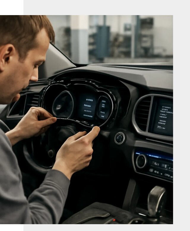 Русификация приборной панели автомобилей Hyundai в Новосибирске