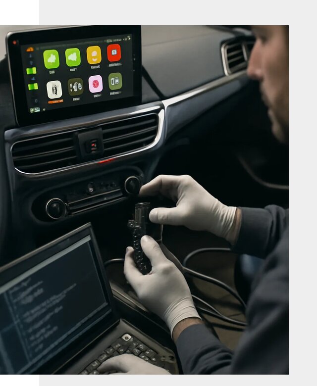 Активация Apple CarPlay в Новосибирске для штатной мультимедиа