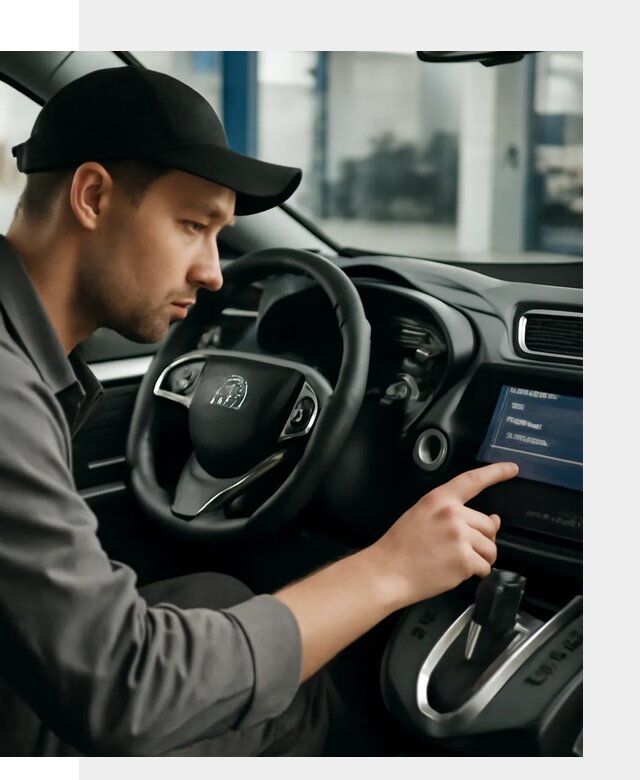 Русификация Honda CRV для навигации и меню в Новосибирске