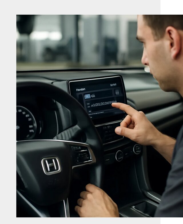 Русификация панели приборов Honda в Новосибирске по цене 5083 ФастМобиль-Нвс