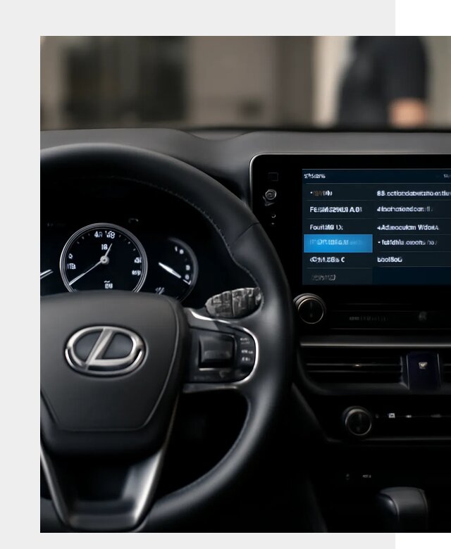 Русификация приборной панели Lexus в Новосибирске по 5591 р. | ФастМобиль-Нвс
