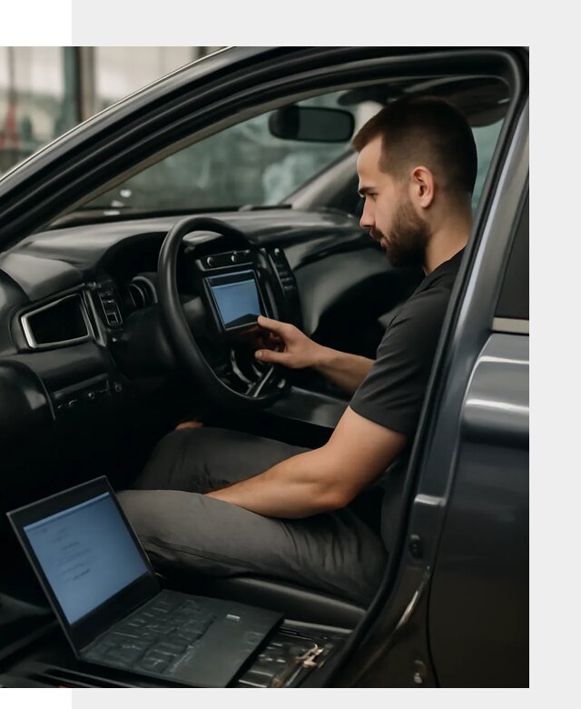 Русификация Toyota Camry 70 75 USA под ключ в Новосибирске