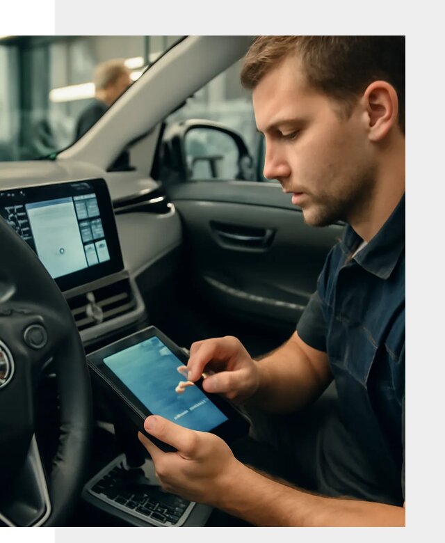 Установка приложений Toyota на мультимедиа в Новосибирске